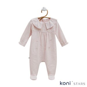 Caramell Happy spring Розов гащеризон за бебе 02R