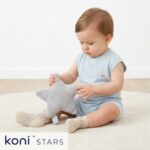 Caramell Hello boy Син ромпър за бебе - CR-TKK2457-PEMBE R5