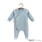 Caramell Uni Baby Тъмно син гащеризон за бебе 01R Гащеризони за момчета от 0 до 3 години
