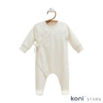 Uni Baby Екрю гащеризон за бебе Caramell 01R