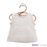 Розов бебешки комплект Caramell – муселин Smile CR-TKK2457-PEMBE R3