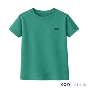 Детска тениска в зелено Rach - изчистен модел RA-2009-Green R1