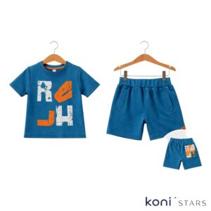 Детски комплект в синьо за момче Rach RA-2012-Blue R1