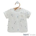 Ленен комплект индиго Hello Summer Caramell CR-TKE2459-INDIGO R3